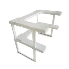 Load image into Gallery viewer, Spice Rack and Stackable Shelf 2 Layers Adjustable Countertop Organizer for Cabinet