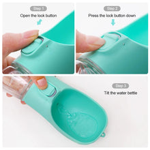 Load image into Gallery viewer, Portable Dog Water Bottle For Small Large Dogs Bowl